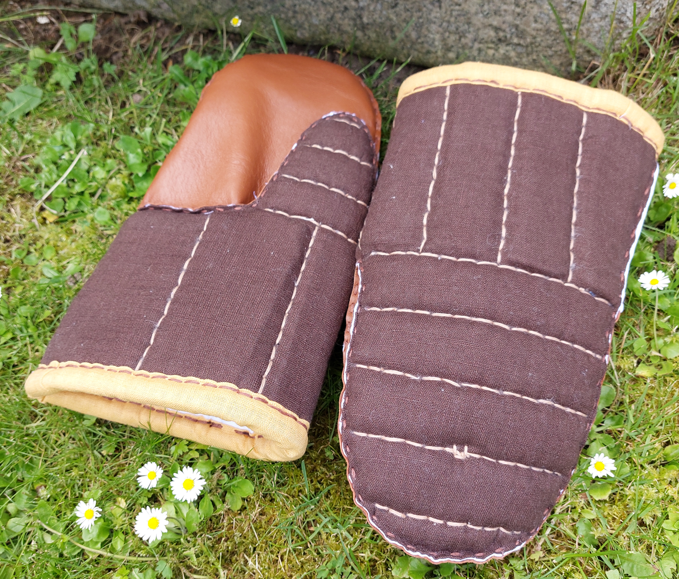 Vycpávané rukavice