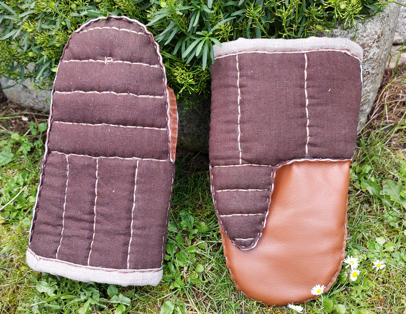 Vycpávané rukavice